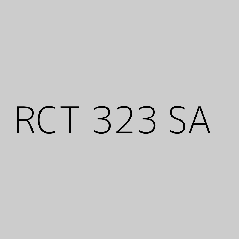 RCT 323 SA 